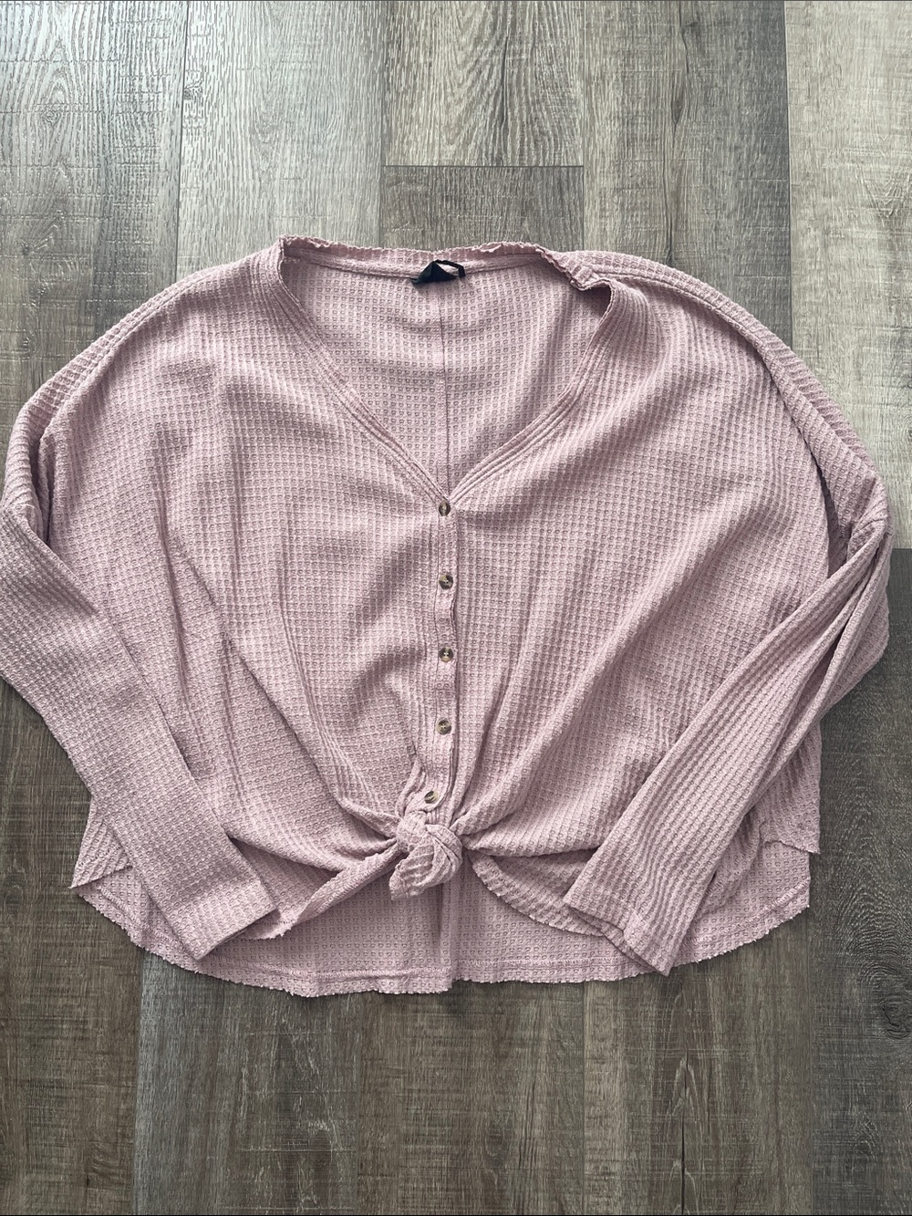 URBAN OUTFITTERS WAFFLE TOP